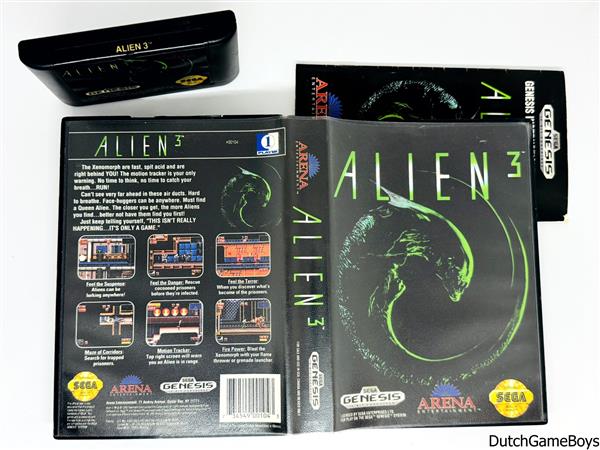 Grote foto sega genesis alien 3 spelcomputers games overige merken