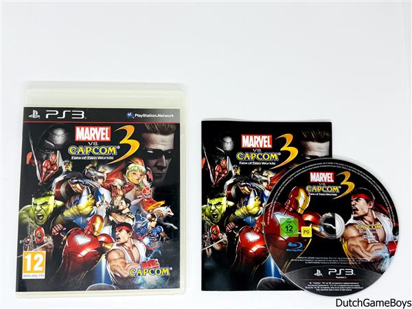 Grote foto playstation 3 ps3 marvel vs. capcom 3 fate of two worlds spelcomputers games playstation 3