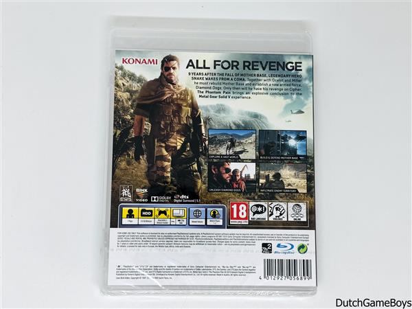 Grote foto playstation 3 ps3 metal gear solid v the phantom pain new sealed spelcomputers games playstation 3