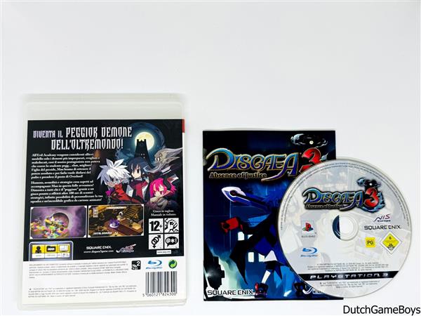 Grote foto playstation 3 ps3 disgaea 3 absence of justice spelcomputers games playstation 3
