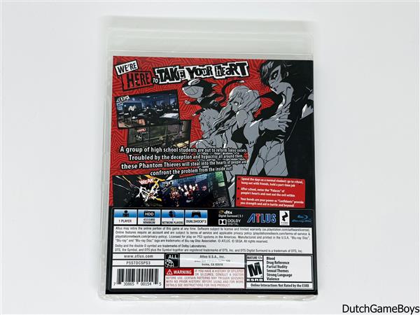 Grote foto playstation 3 ps3 persona 5 usa new sealed spelcomputers games playstation 3