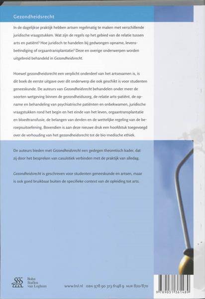 Grote foto gezondheidsrecht quintessens boeken wetenschap