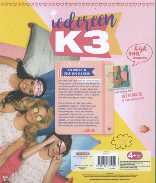 Grote foto iedereen k3 k3 boeken jeugd 13 jaar en ouder