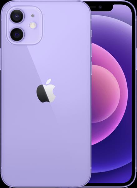 Grote foto apple iphone 12 64gb paars 6.1 garantie telecommunicatie apple iphone
