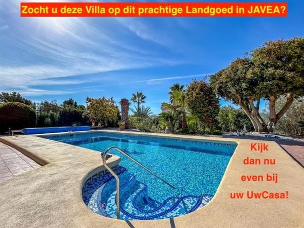 Grote foto uw villa in javea met mooi landgoed en huizen en kamers bestaand europa