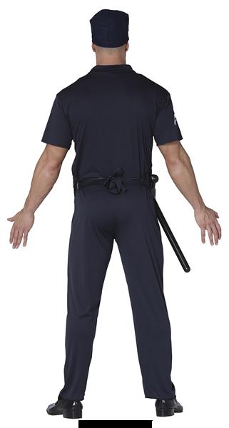 Grote foto politie pak blauw heren verzamelen overige verzamelingen