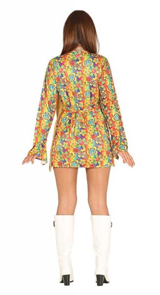 Grote foto hippie 60s kostuum bruin dames verzamelen overige verzamelingen