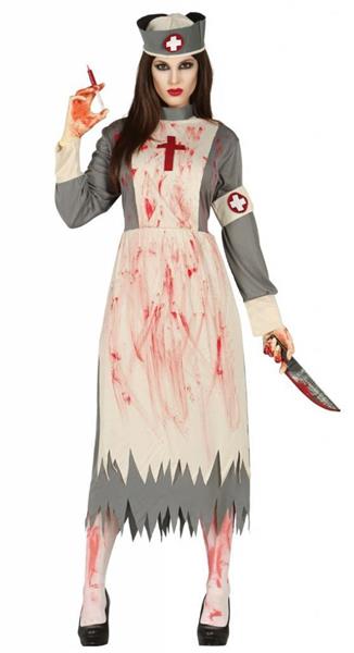 Grote foto halloween kostuum dames verpleegster deluxe verzamelen overige verzamelingen