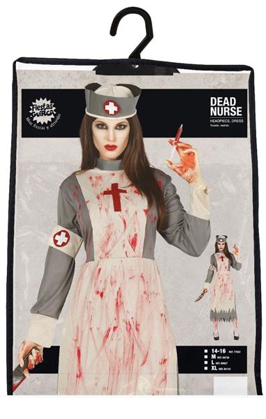 Grote foto halloween kostuum dames verpleegster deluxe verzamelen overige verzamelingen