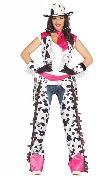 Grote foto cowgirl kostuum roze verzamelen overige verzamelingen