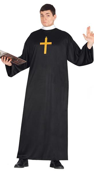 Grote foto priester kostuum zwart verzamelen overige verzamelingen