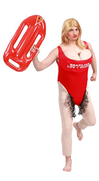 Grote foto baywatch kostuum heren verzamelen overige verzamelingen