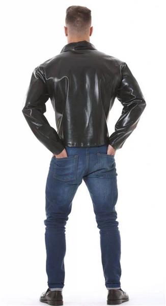 Grote foto jas heren biker verzamelen overige verzamelingen