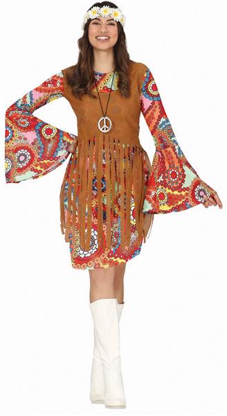 Grote foto hippie 60s jurk dames verzamelen overige verzamelingen