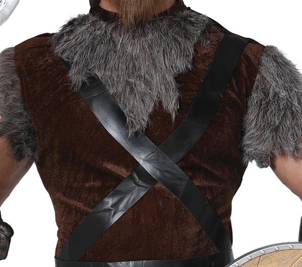 Grote foto viking kostuum bruin grijs heren verzamelen overige verzamelingen