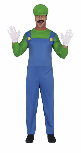 Grote foto super mario kostuum heren luigi verzamelen overige verzamelingen