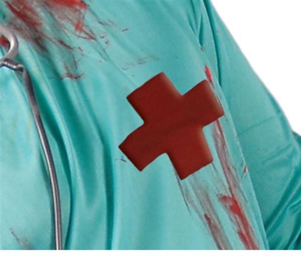 Grote foto zombie halloween kostuum heren chirurg verzamelen overige verzamelingen