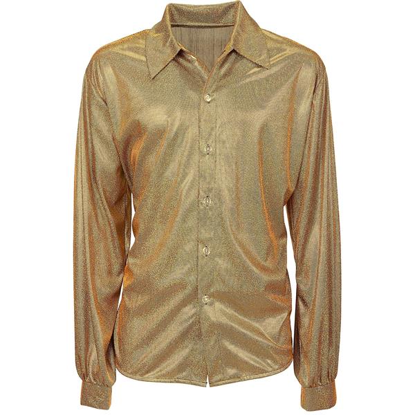 Grote foto disco 70s shirt goud heren verzamelen overige verzamelingen