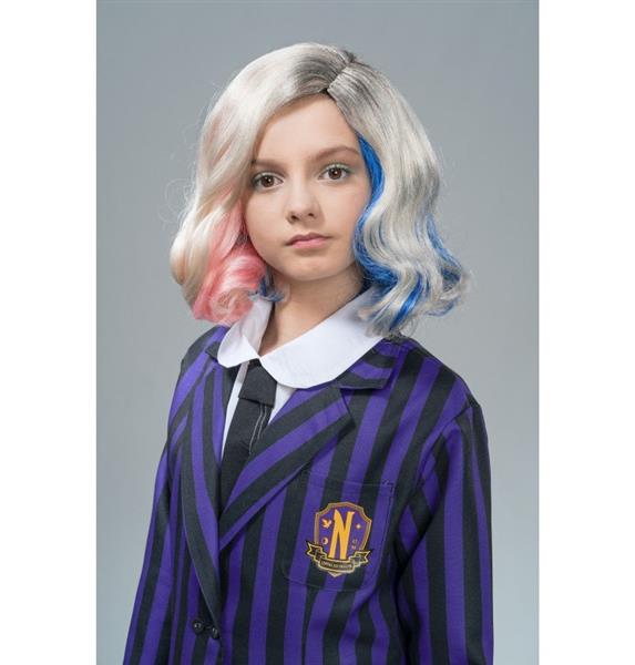 Grote foto kostuum wednesday school uniform zwart paars kind verzamelen overige verzamelingen
