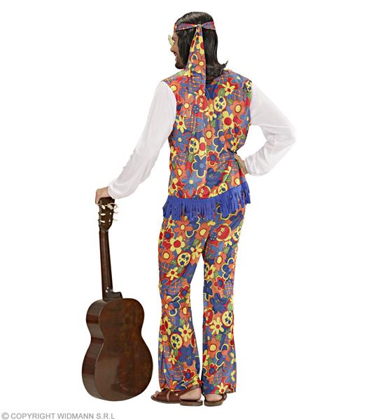 Grote foto hippie 60s kostuum heren bloemen verzamelen overige verzamelingen