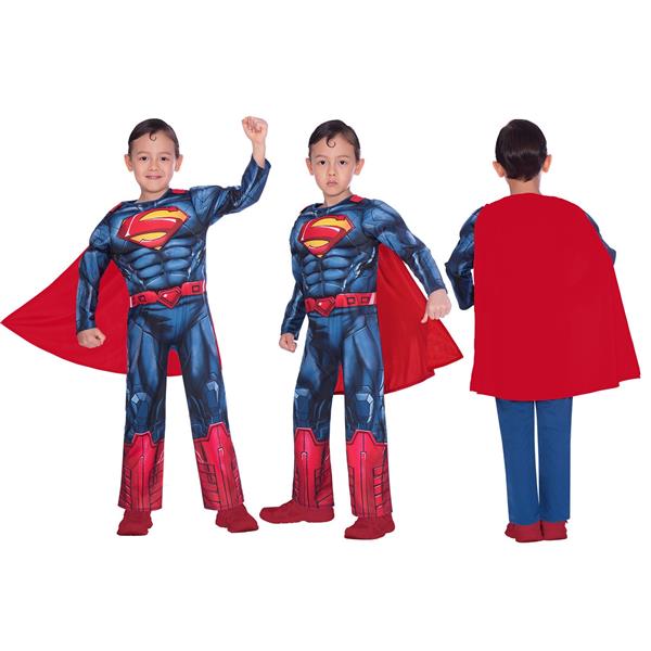 Grote foto superman classic kostuum kind verzamelen overige verzamelingen