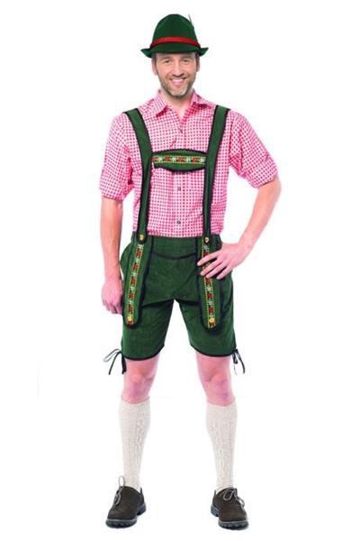Grote foto lederhose kort groen verzamelen overige verzamelingen