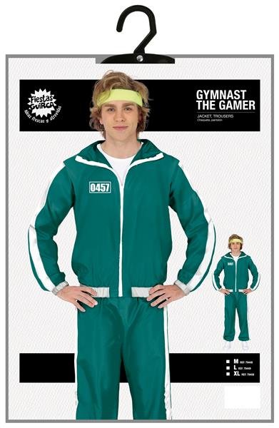 Grote foto trainingspak squid cijfers heren groen verzamelen overige verzamelingen