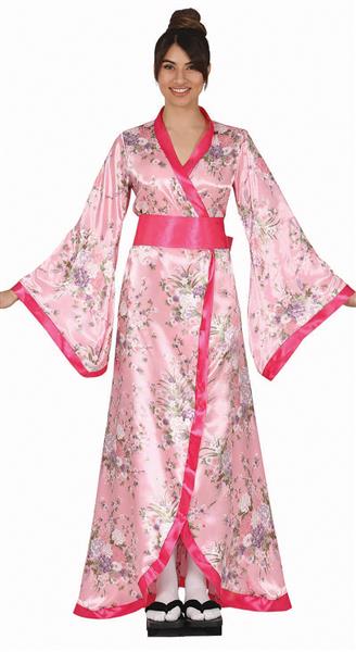 Grote foto kimono kostuum roze dames verzamelen overige verzamelingen