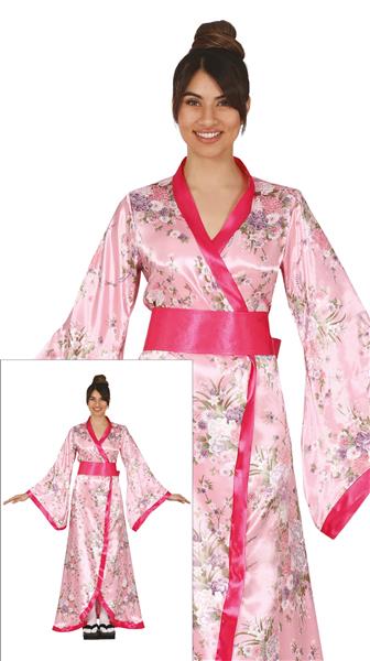 Grote foto kimono kostuum roze dames verzamelen overige verzamelingen