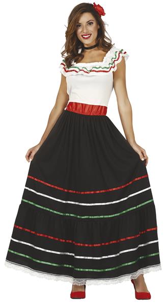 Grote foto mexicaans jurk dames verzamelen overige verzamelingen