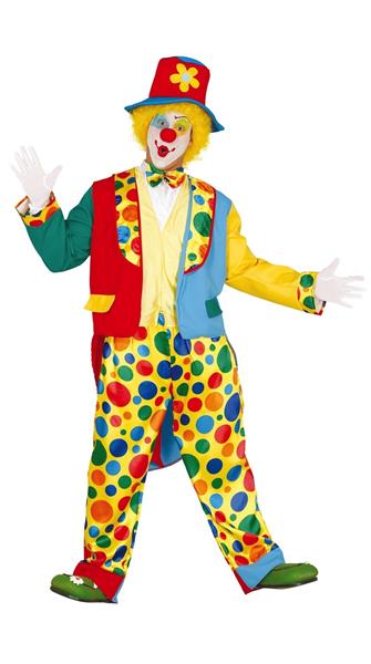 Grote foto clown kostuum heren gekleurd verzamelen overige verzamelingen