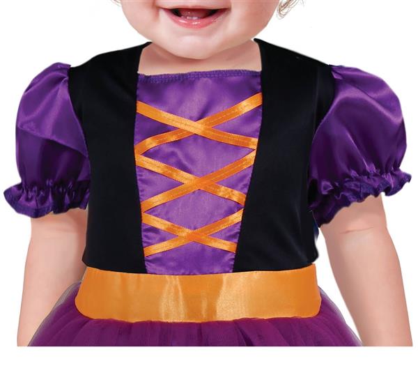 Grote foto halloween kostuum baby heks paars oranje verzamelen overige verzamelingen