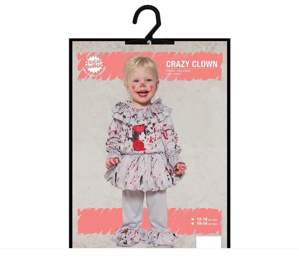 Grote foto halloween kostuum baby clown verzamelen overige verzamelingen