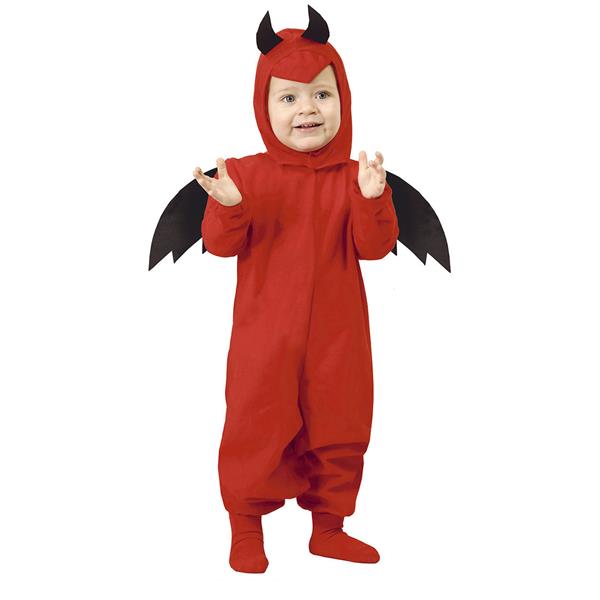 Grote foto duivel halloween kostuum baby rood zwart verzamelen overige verzamelingen