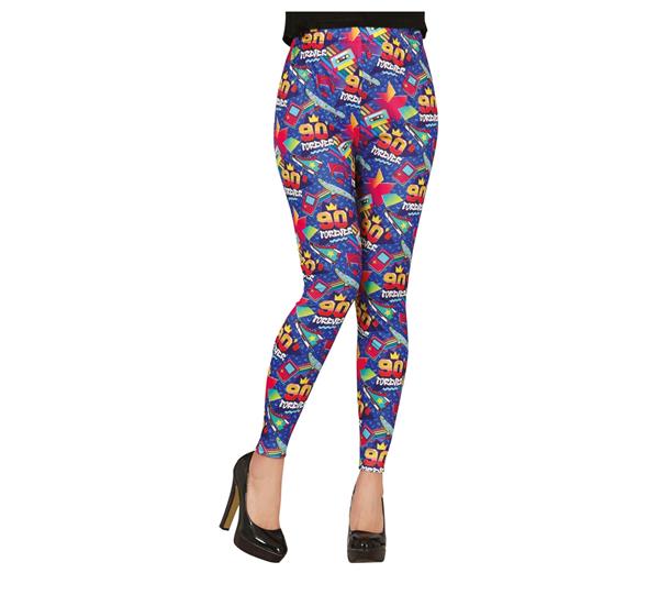 Grote foto jaren 90 legging blauw dames verzamelen overige verzamelingen