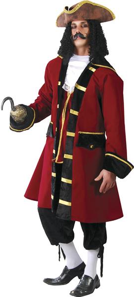 Grote foto piratenpak bordeaux rood heren verzamelen overige verzamelingen