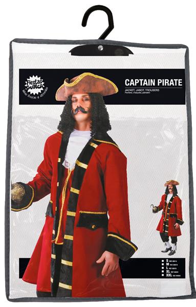 Grote foto piratenpak bordeaux rood heren verzamelen overige verzamelingen