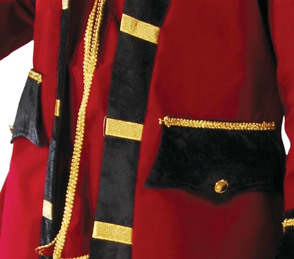 Grote foto piratenpak bordeaux rood heren verzamelen overige verzamelingen