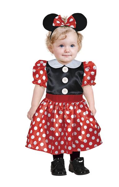 Grote foto minnie mouse kostuum rood wit baby verzamelen overige verzamelingen