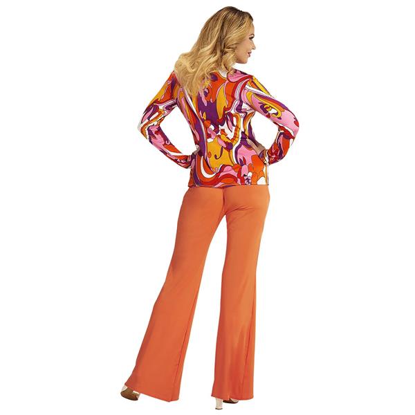 Grote foto disco 70s blouse gekleurd dames verzamelen overige verzamelingen
