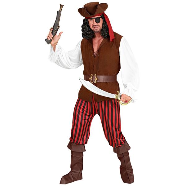 Grote foto piratenpak bruin rood heren verzamelen overige verzamelingen