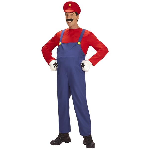 Grote foto super mario kostuum heren verzamelen overige verzamelingen