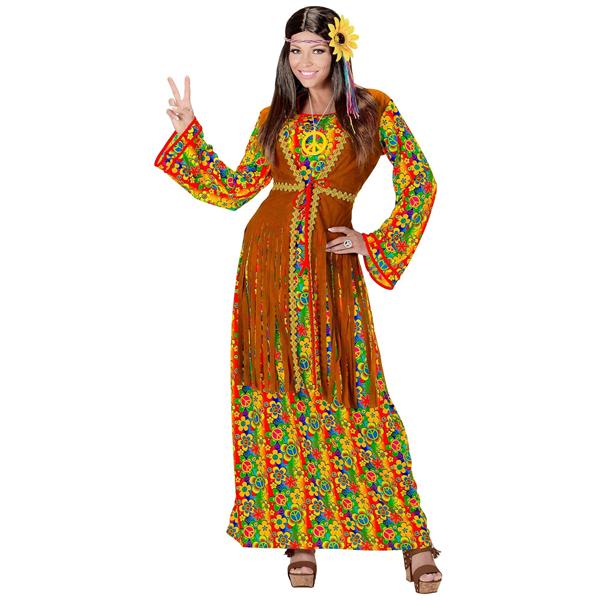 Grote foto hippie 60s jurk dames met vest verzamelen overige verzamelingen