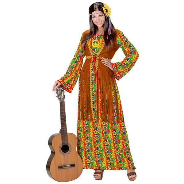 Grote foto hippie 60s jurk dames met vest verzamelen overige verzamelingen