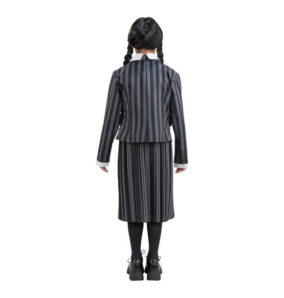 Grote foto kostuum wednesday school uniform zwart grijs kind verzamelen overige verzamelingen