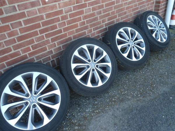Grote foto 18 nissan zilvergrijs chroom qashqai juke 5x114.3 auto onderdelen banden en velgen