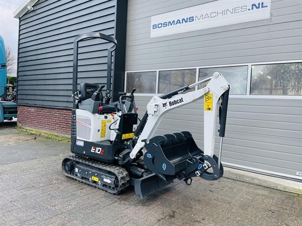 Grote foto bobcat e10z minigraver nieuw incl cw05 wissel 3 bakken doe het zelf en verbouw kranen en graafmachines