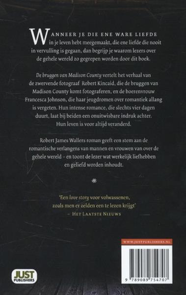 Grote foto de bruggen van madison county boeken overige boeken