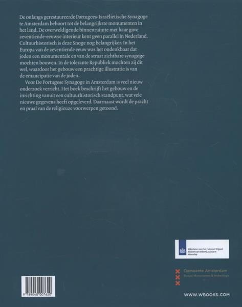 Grote foto portugese synagoge amsterdam boeken fotografie en design