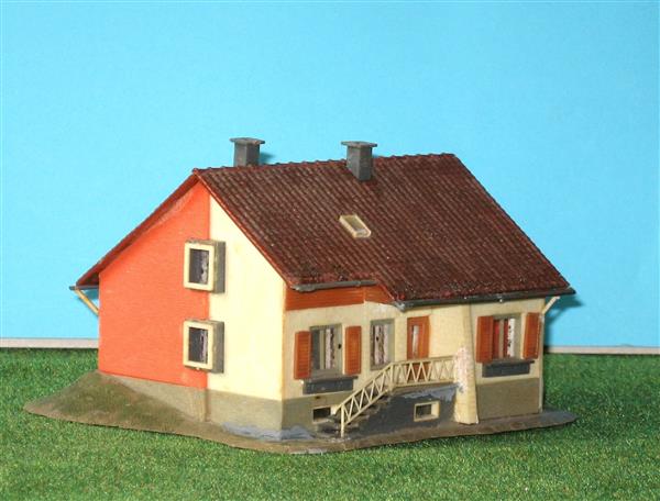 Grote foto villa met overdekte ingang h0 nh1002 hobby en vrije tijd h0